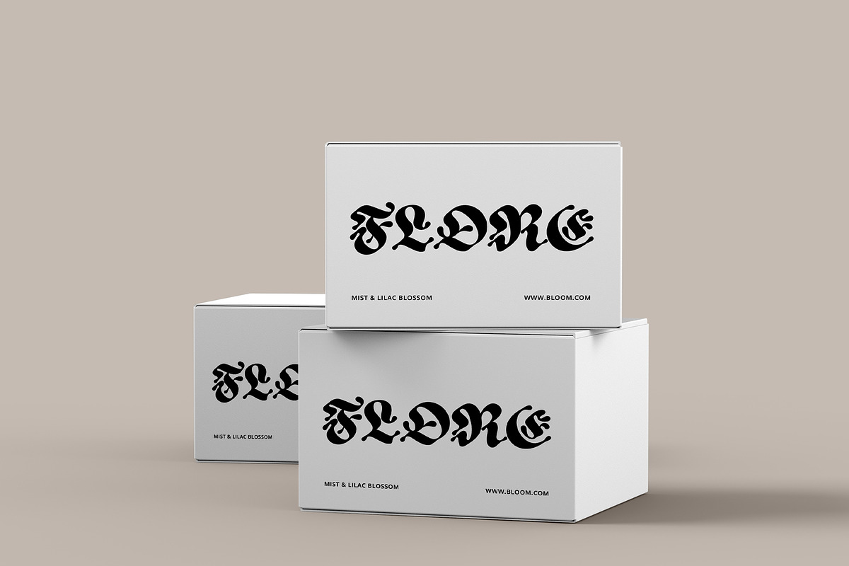ED Begonia - Blackletter Typeface, a Blackletter Font by Emyself Design (Photo 11 of 12)