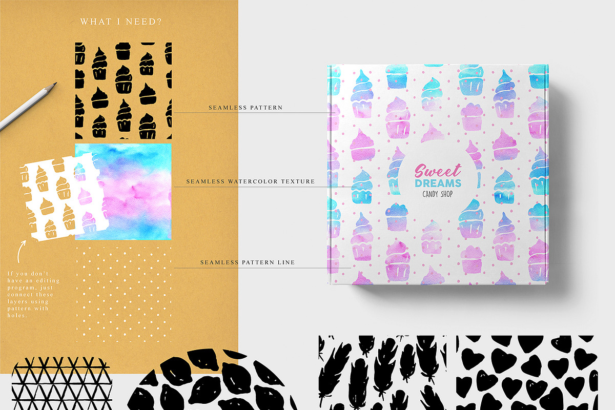 1805 Patterns Bundle, a Pattern Graphic by Julia Dreams (Photo 23 of 25)