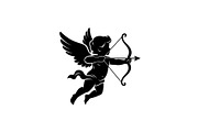Cupid Angel Valentine Vector Bundle, an Illustration by jahid234 (Thumbnail 29 of 47)