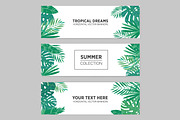 Tropical banners, posters, frames, a Decorative Illustration by Good Studio (Thumbnail 2 of 6)