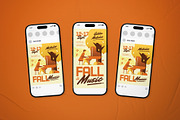 Fall Music Event Flyer Set, a Flyer Template by The Good Store (Thumbnail 2 of 2)