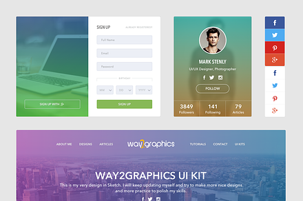 Sketch UI Kit