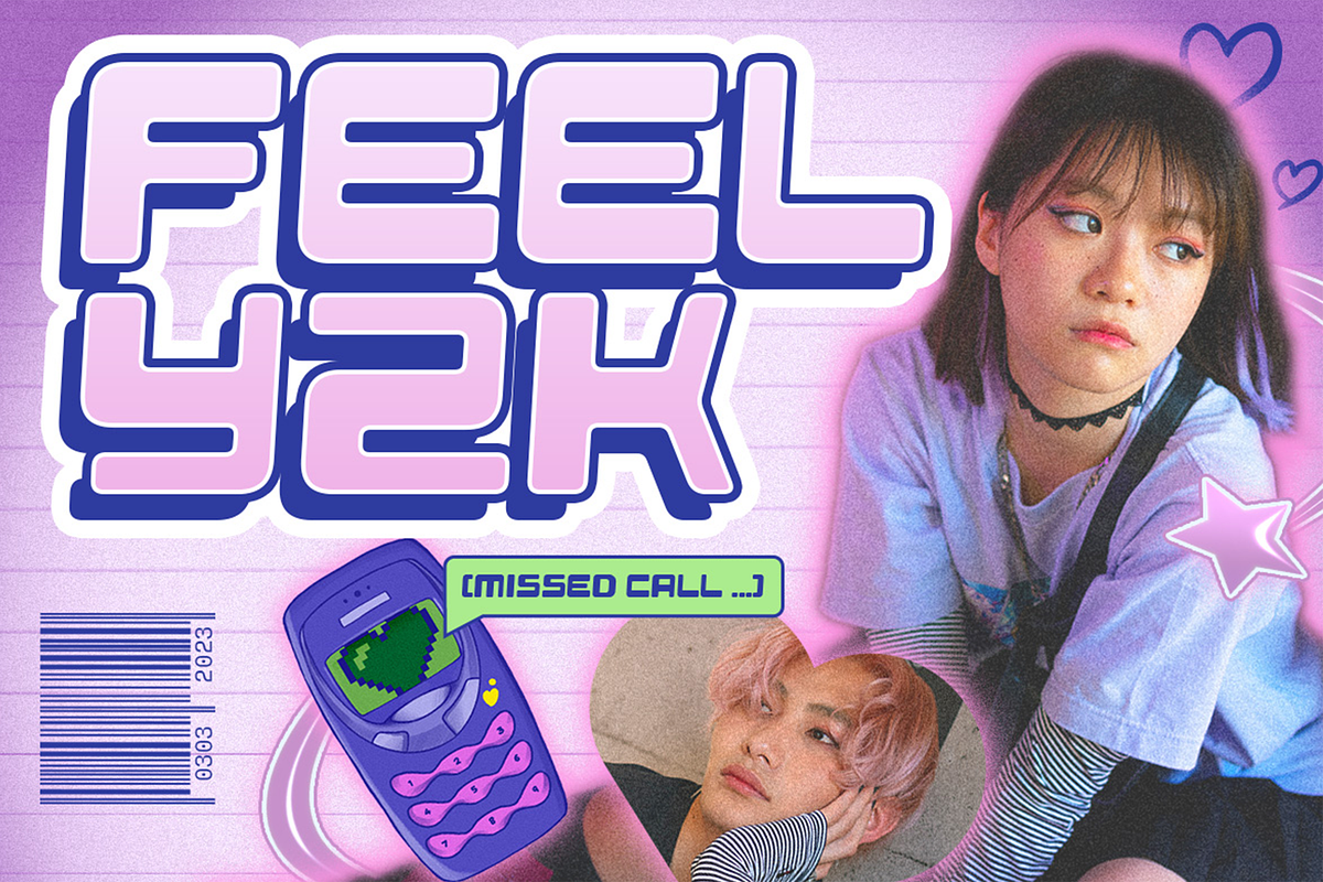 Pikabu - Y2k Vibes Display Font, a Sans Serif Font by Pekotype (Photo 6 of 15)
