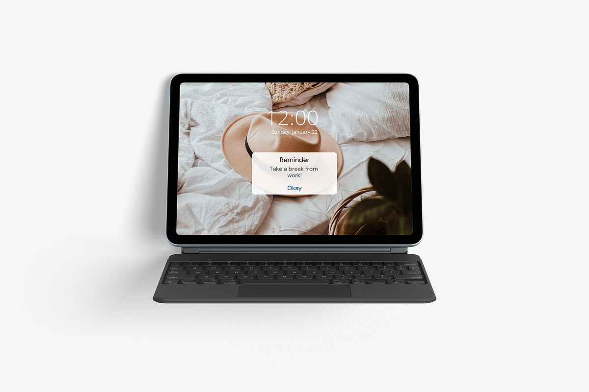 iPad Pro Screen Mockup, an iPhone Mockup by zuhraabdullah (Photo 11 of 11)