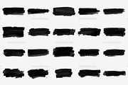 30 Acrylic Stroke Photoshop Brushes, a Brush Add-On by SimplDesign (Thumbnail 2 of 3)