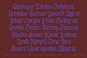 Emxage Aldsyb — Blackletter Font, a Blackletter Font by Enxyclo Studio (Thumbnail 9 of 18)