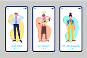 Vector Job Agency Set, a Person Illustration by Zonda (Thumbnail 3 of 13)