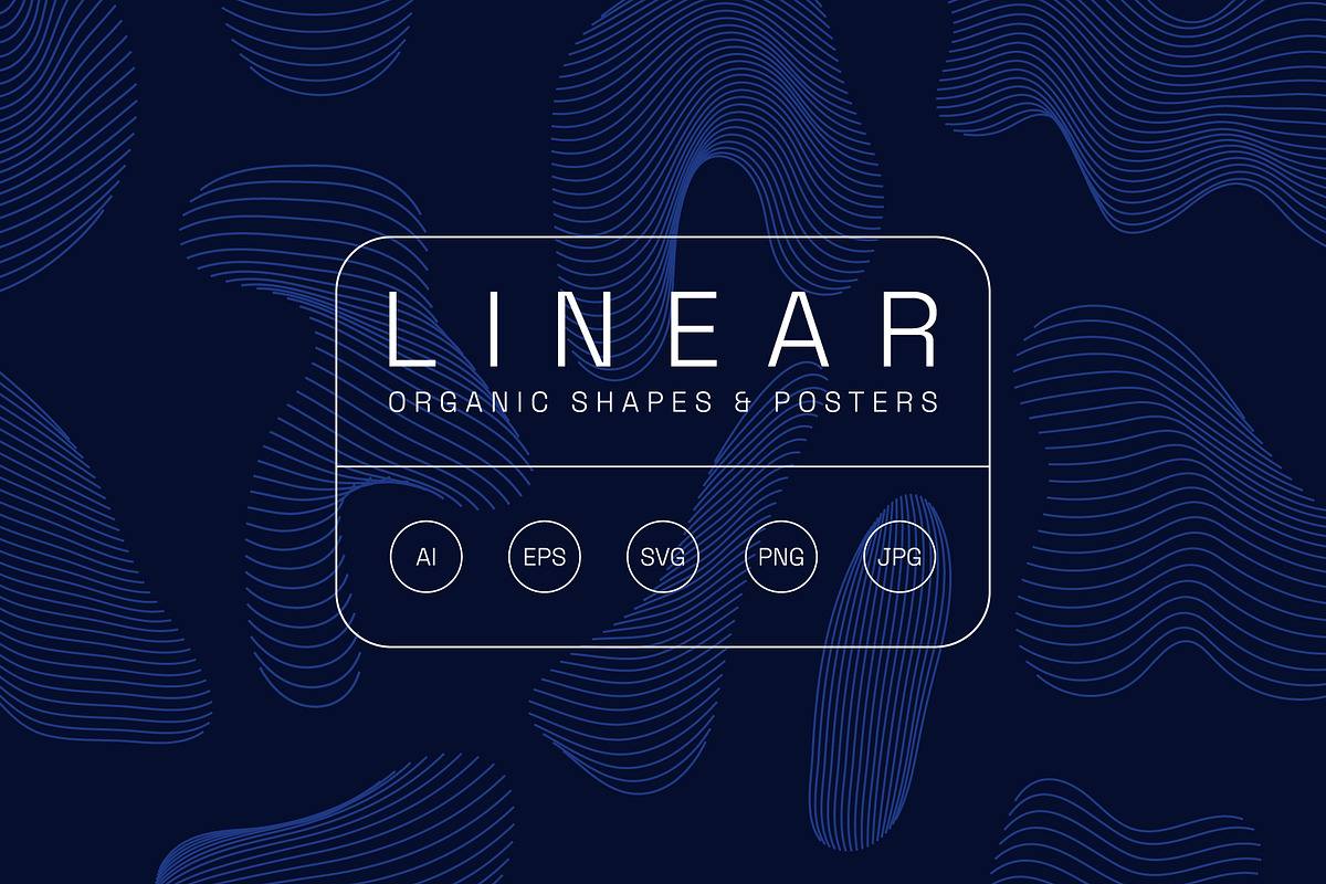 Linear Organic Shapes, an Object Graphic by Léo Alexandre (Photo 1 of 12)