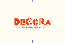 Decora Display Font