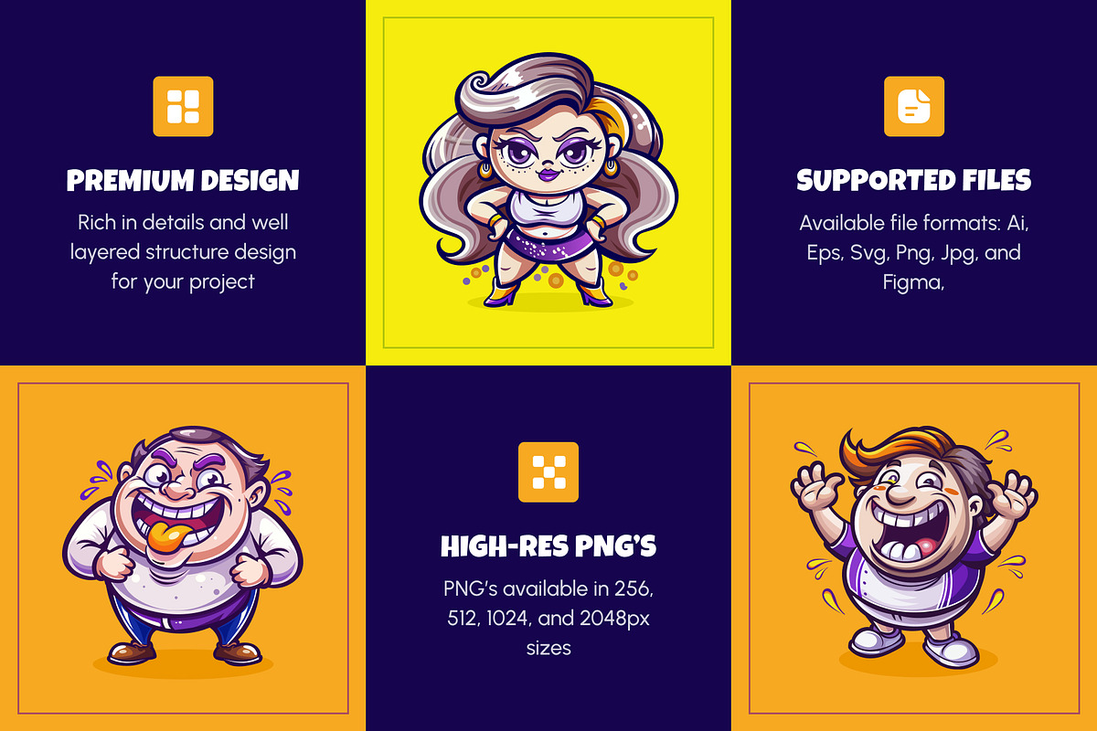 Reaction Stickers Set, an Emoji Icon by Prosymbols (Photo 2 of 9)