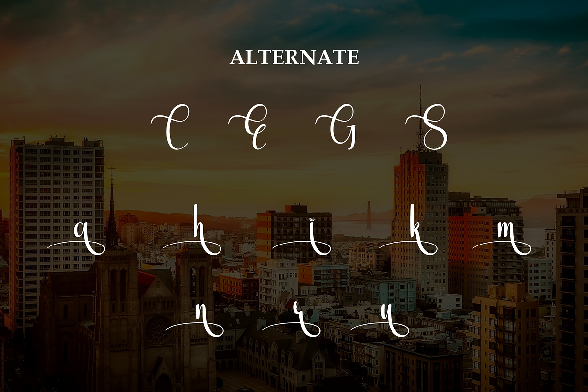 Callifornia | Script Font, a Handwritten Font by Scratchones (Photo 8 of 9)