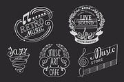 Retro Music Illustrations & Decor, a Decorative Illustration by Adiemus (Thumbnail 5 of 6)