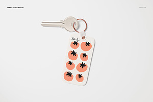 Key Tag Mockup Set 2