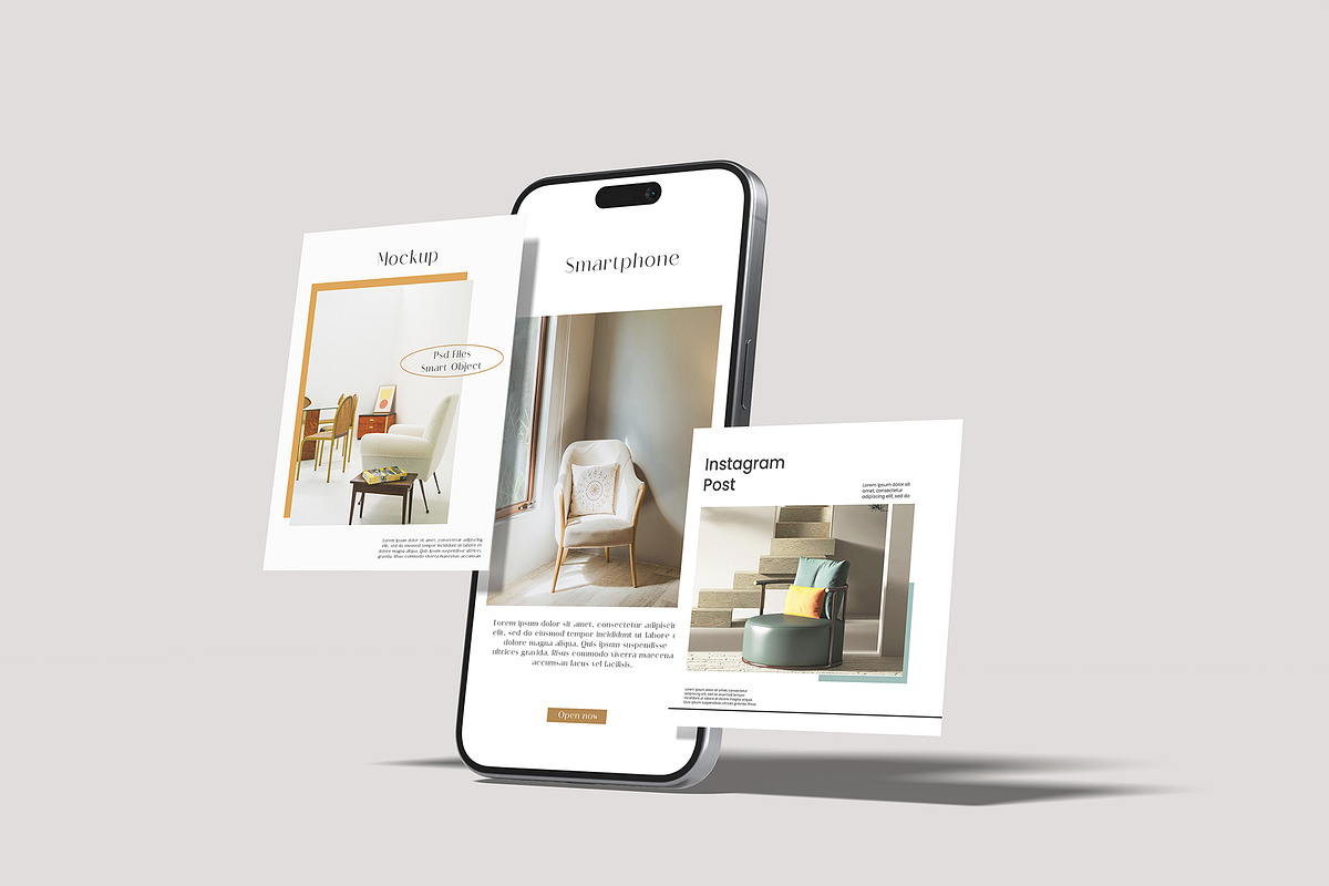 Instagram Stories Mockup, a Wearable Device Mockup by Graphicbars (Photo 13 of 16)