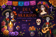 Fiesta de los Muertos, a Seasonal Illustration by IrynaPanashii (Thumbnail 1 of 9)