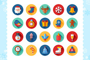 Christmas Flat Icons Set, an Icon by Yuzach (Thumbnail 2 of 4)