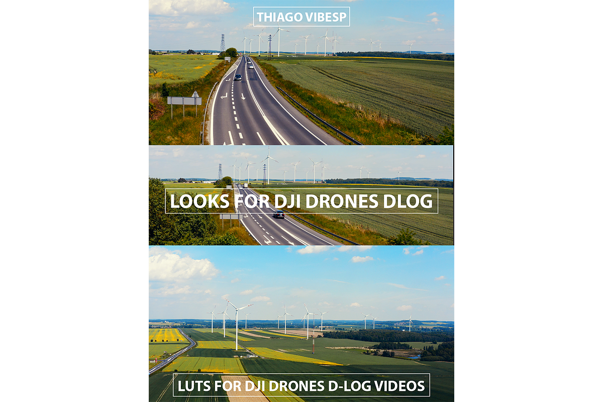 Film Look Tones Drone LUTs, a Preset Add-On by Thiago Vibesp (Photo 1 of 2)