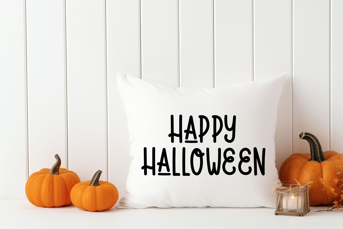 Spooktacular Halloween Groovy Font, a Script Font by BarcelonaShop (Photo 3 of 9)