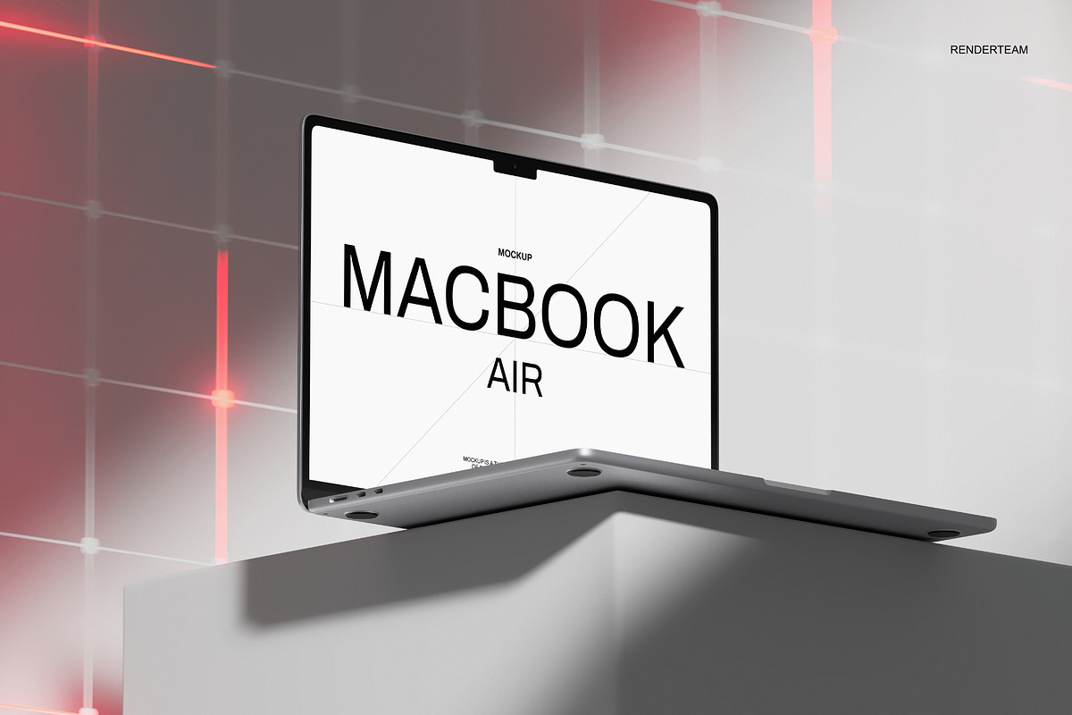 MacBook and iPhone Mockup Set, an iPhone Mockup by Renderteam (Photo 10 of 17)