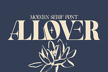Allover Modern Font