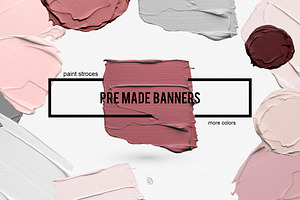  Logo paint stroces background 