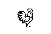 Rooster Chicken Silhouette Bundle, an Illustration by Designs_River (Thumbnail 24 of 51)