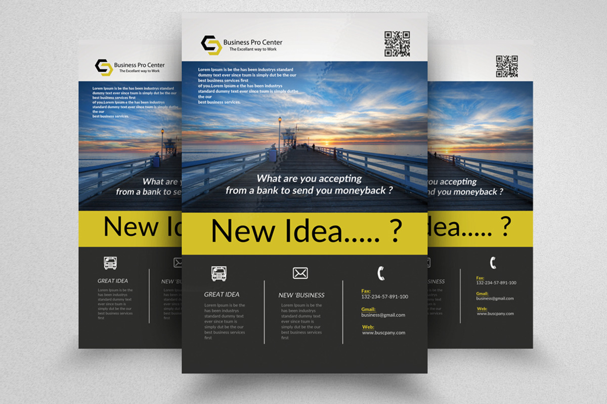 100 Business Flyers Mega Bundle, a Flyer Template by Design Up (Photo 98 of 100)