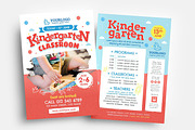 Kindergarten Flyer Templates, a Flyer Template by BrandPacks (Thumbnail 1 of 10)