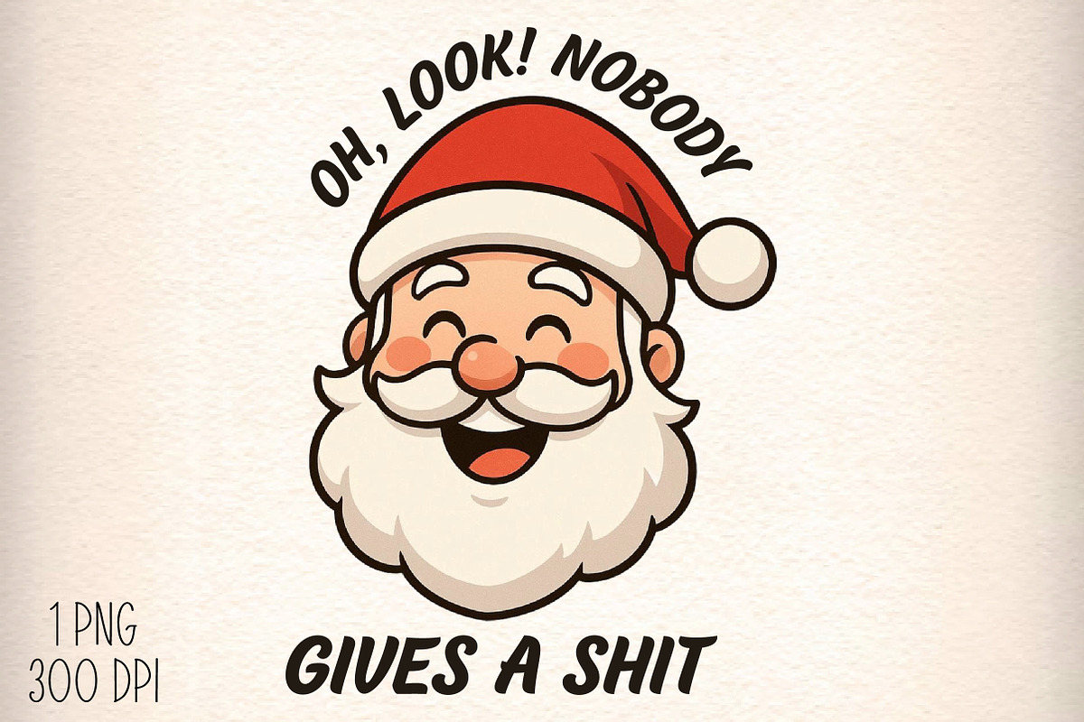Christmas Sublimation PNG Oh, look!, an Illustration by Daily.Designs (Photo 1 of 5)