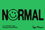 Normal TM – Gently Handled Grotesk, a Sans Serif Font by Type Mania (Thumbnail 1 of 12)