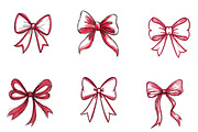 Coquette Valentine Ribbon Bow, an Illustration by CreationArt (Thumbnail 5 of 7)