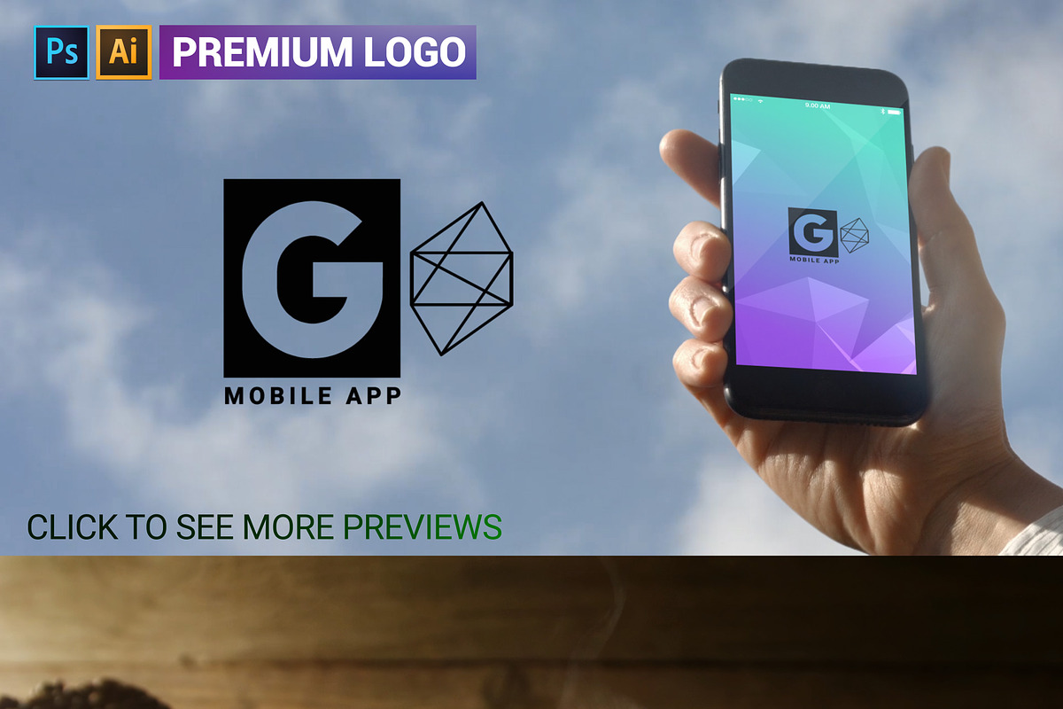 Mobile Application Logos, a Branding & Logo Template by Graphicspixel