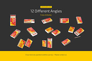 Carton Match Box Mockup Set, a Household Mockup by Country4k (Thumbnail 4 of 4)
