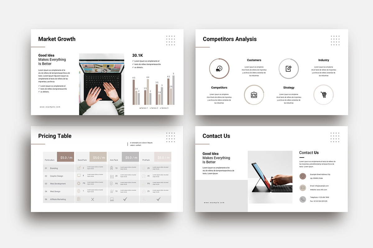 Business Plan Presentation Template, a Presentation Template by Dream-Lab (Photo 7 of 7)