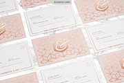 ROSE GOLD | Identity Kit, a Stationery Template by Marigold Studios (Thumbnail 3 of 7)