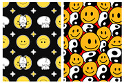 Psychedelic trippy pattern bundle, a Pattern Graphic by Slavko Kahovsky (Thumbnail 5 of 7)