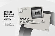 Project Business Proposal Template, a Brochure Template by TMint Play (Thumbnail 1 of 8)