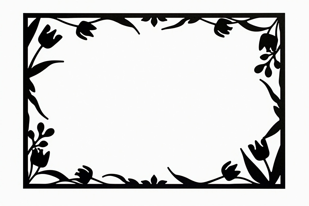 Lotus Floral Frame Bundle Set, an Illustration by BIPLOB EXPERT (Photo 3 of 9)