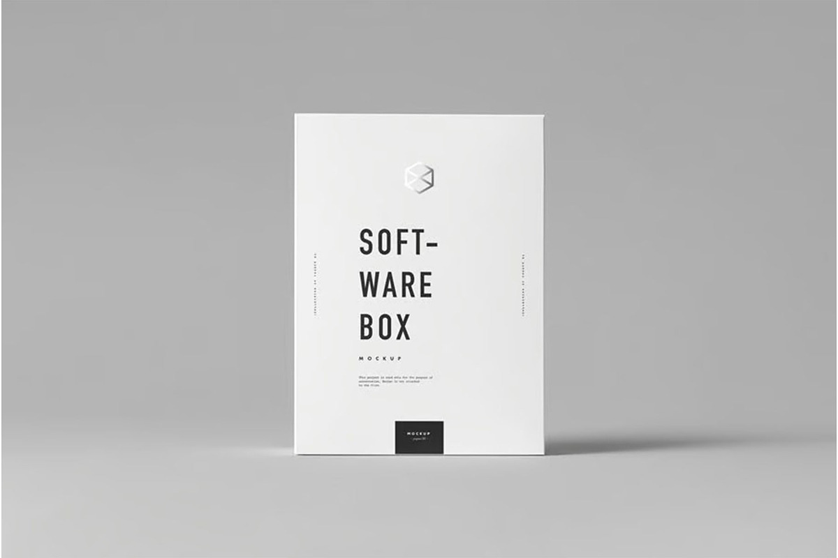 Software Box Mock-up, a Product Mockup by zippypixelstudio (Photo 11 of 12)