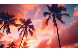 blue sunny sky background ai, a Nature Photo by pikepicture