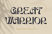 Great Warrior, a Serif Font by Letterara (Thumbnail 1 of 9)