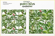 Vintage palm tree illustrations, a Decorative Illustration by Natalka Dmitrova art (Thumbnail 6 of 8)