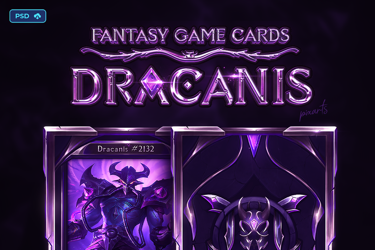 Trading Game Cards (TCG) Template, a Graphic by PIXARTS STORE (Photo 1 of 4)