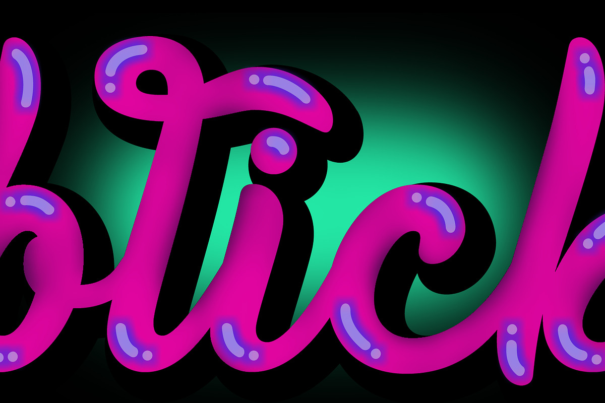 Sale! Vulgary script, a Script Font by Etewut (Photo 3 of 5)