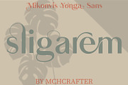 Mikonvis Yonga Sans Serif Typeface, a Sans Serif Font by MchCrafter (Thumbnail 6 of 14)
