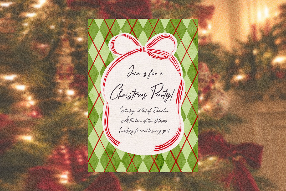 Watercolor Christmas Collection, an Object Graphic by AnnArt (Photo 2 of 9)