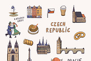 Czech Republic Map, an Illustration by GooseFrol (Thumbnail 4 of 9)