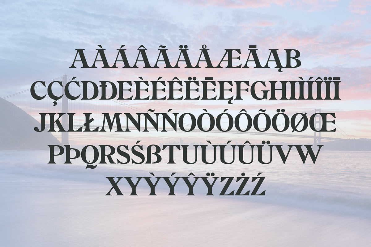 Frisco - Classic Serif Font, a Serif Font by Bart Wesolek (Photo 4 of 10)