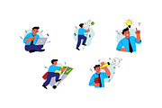 Character Business Style Vol 2, an Object Graphic by SLAB! Design (Thumbnail 2 of 3)
