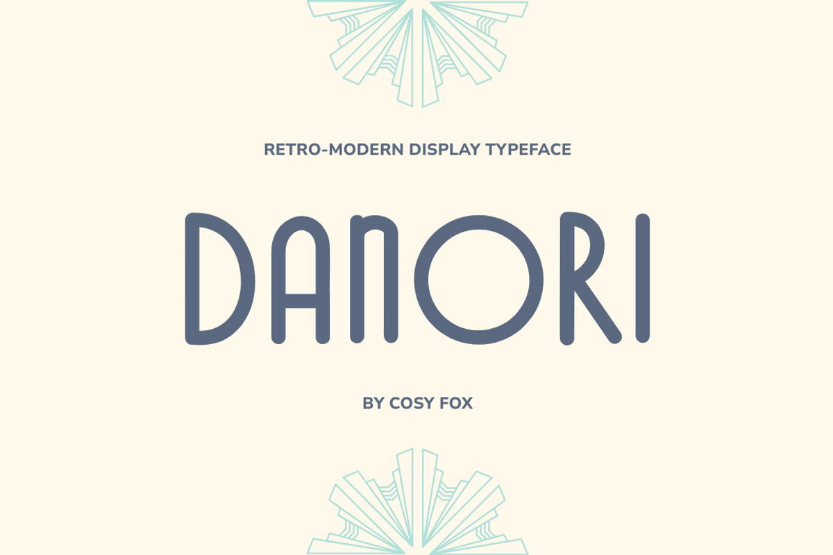 Danori Sans Serif Font, a Sans Serif Font by Cosy Fox (Photo 1 of 7)